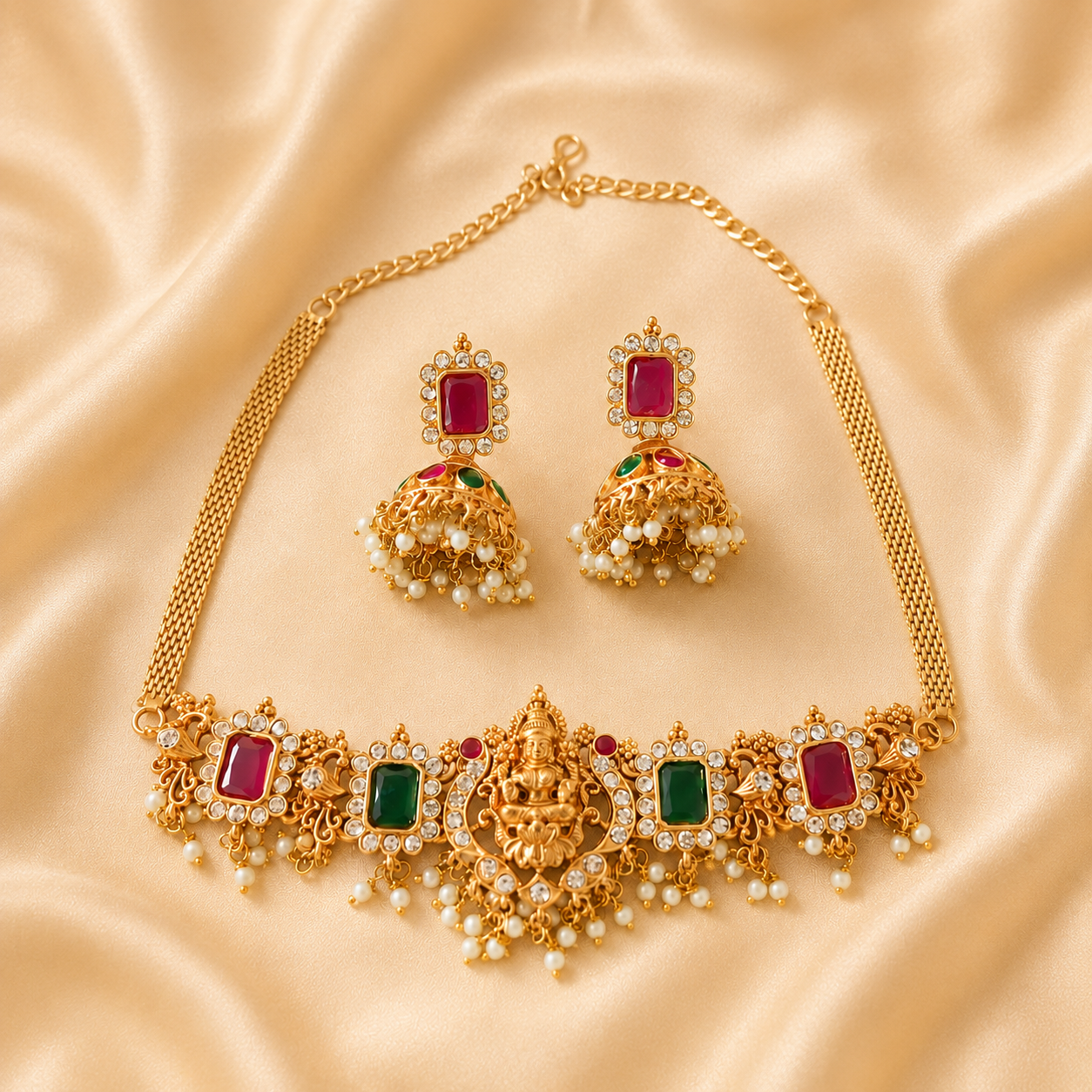 Mahalakshmi Choker Set