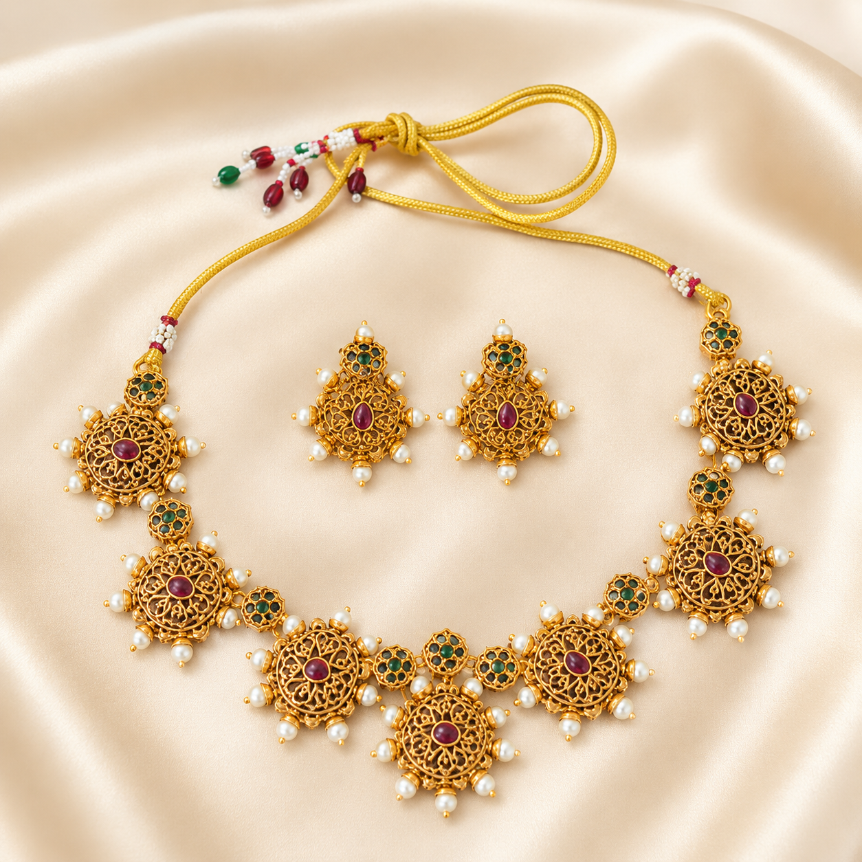 Antique Filigree Charm Set