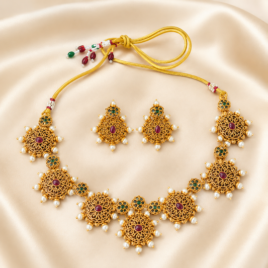 Antique Filigree Charm Set
